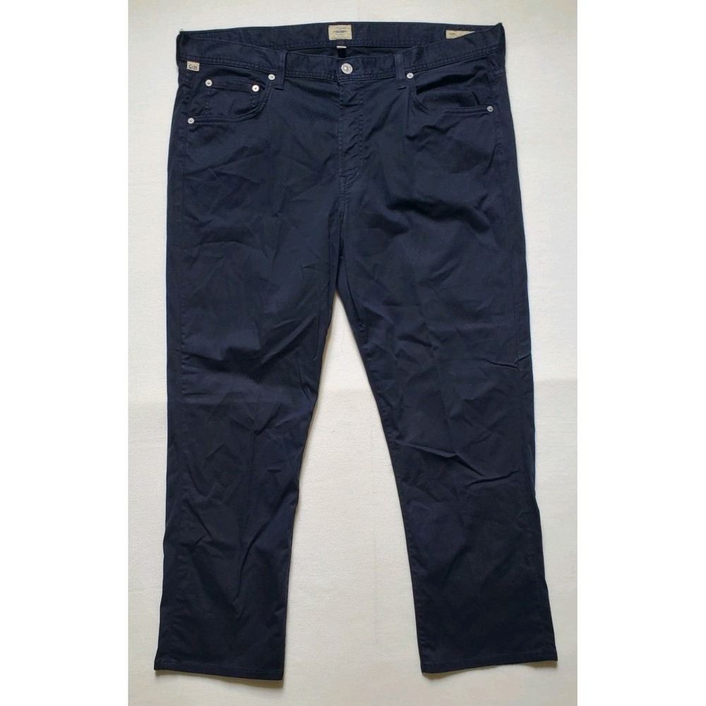 Citzens of Humanity Gage Classic Straight Jeans Mens Size 38 Navy Blue Denim